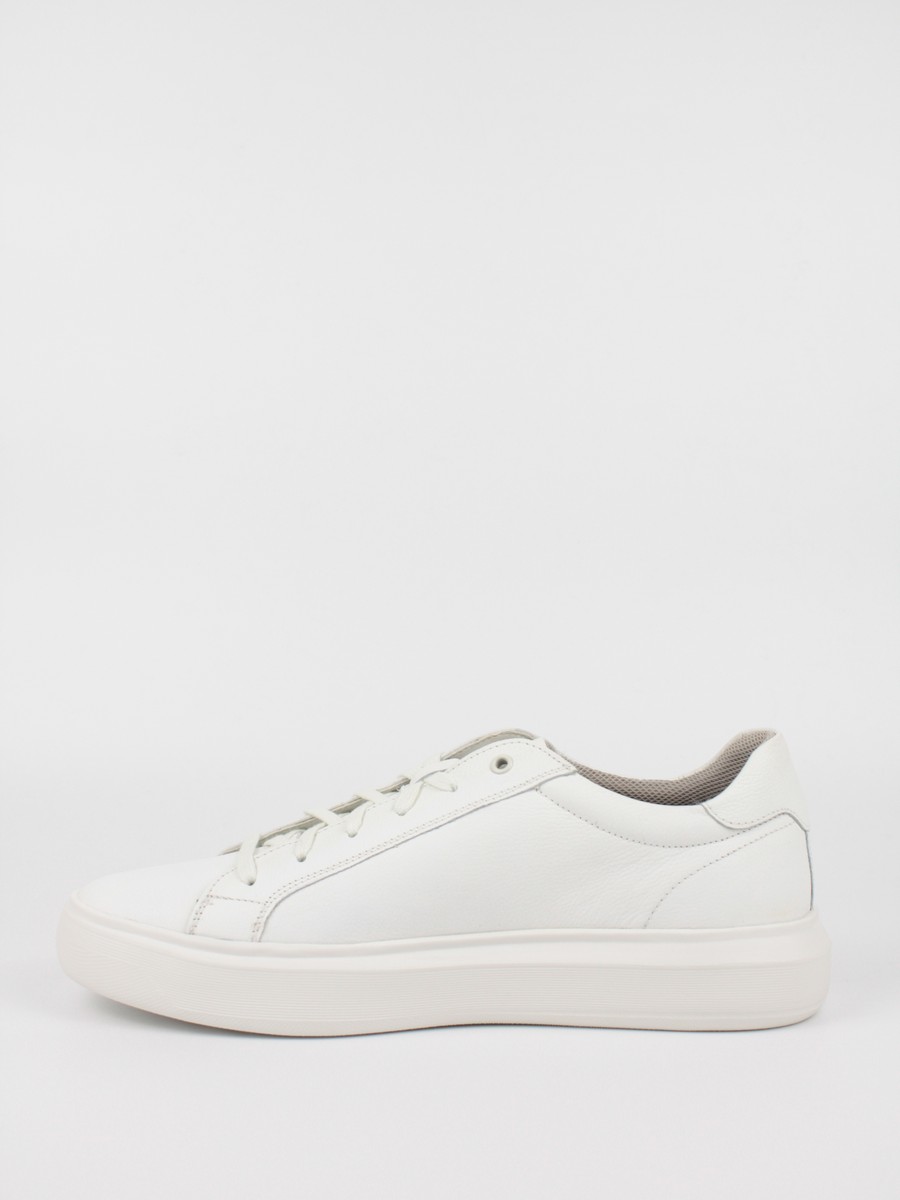 Men Sneakerl Geox Deiven B U155WB White Leather