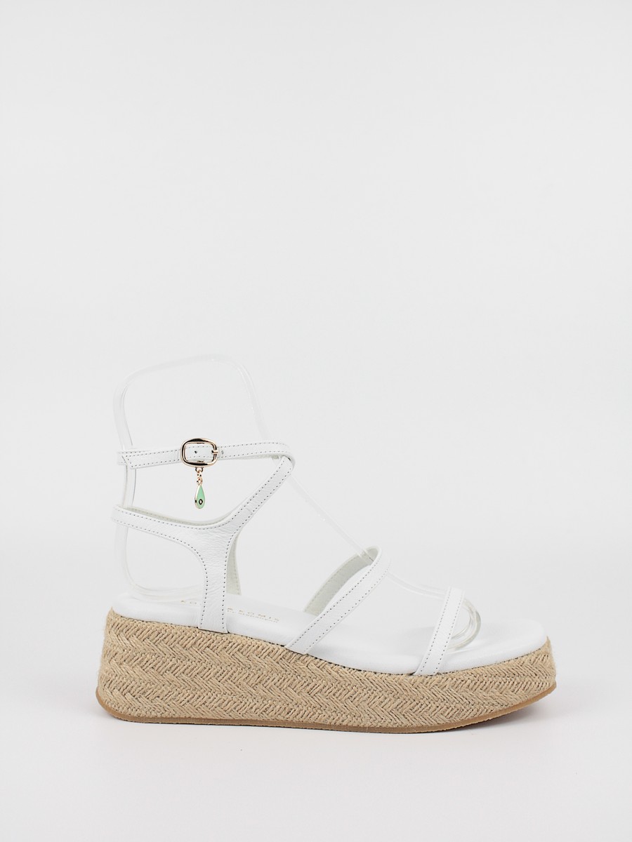 Women's Platform Komis-Komis K72 White Leather