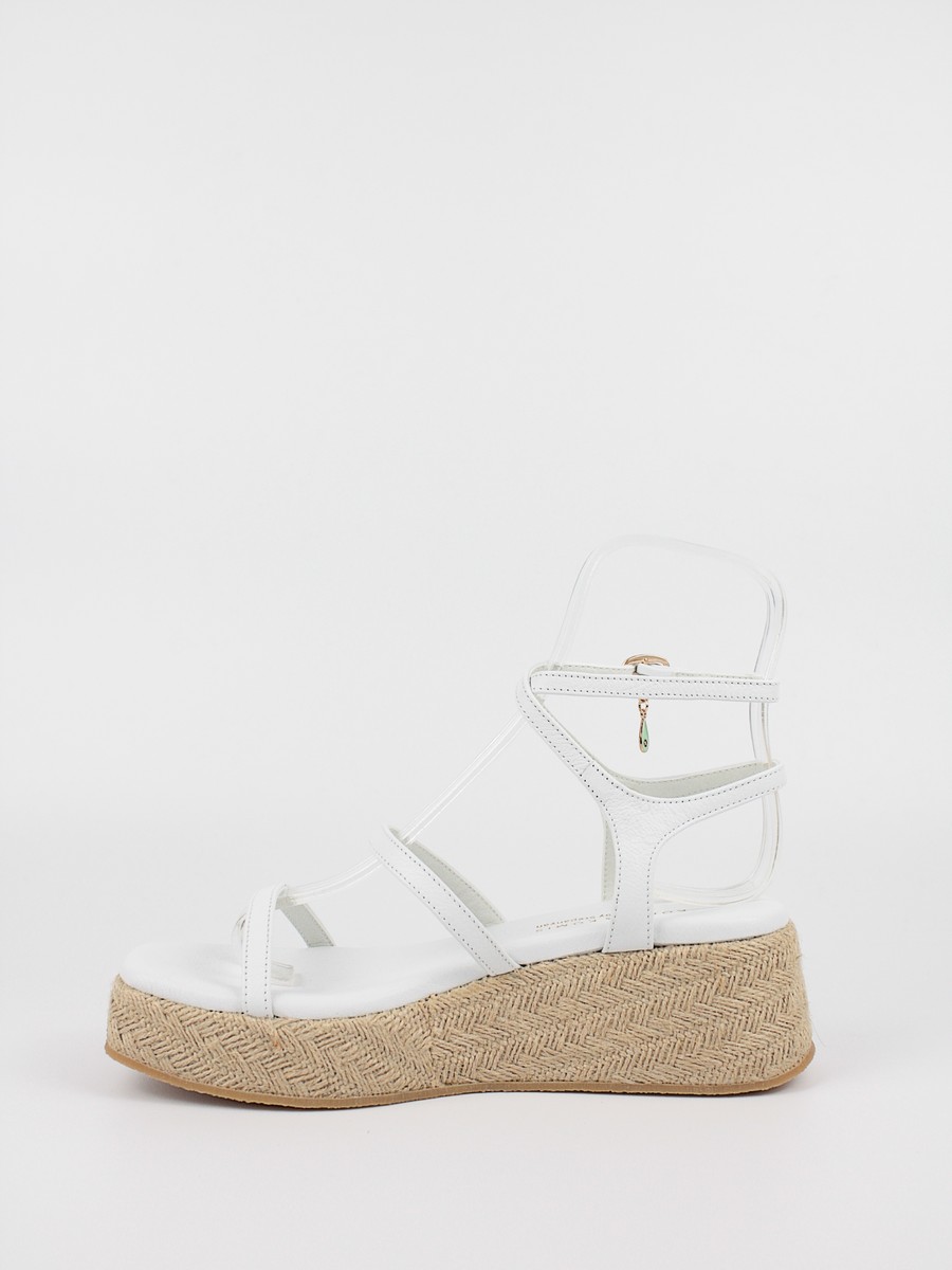 Women's Platform Komis-Komis K72 White Leather