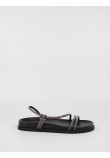 Women's Sandal Komis-Komis K16 Black Leather