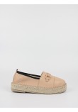 Women's Espadrilles Moc Komis-Komis K55 Biege Leather