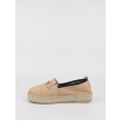 Women\'s Espadrilles Moc Komis-Komis K55 Biege Leather