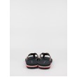 Γυναικεία Σαγιονάρα Tommy Hilfiger Shiny Touches FlatBeach Sandal FW0FW06424-DW5 Μπλέ Υφασμα