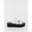 Women Sandal Liu Jo Aba 08 LJ0SHSA2001P0102 White Leather