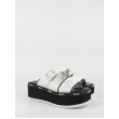 Women Sandal Liu Jo Aba 08 LJ0SHSA2001P0102 White Leather