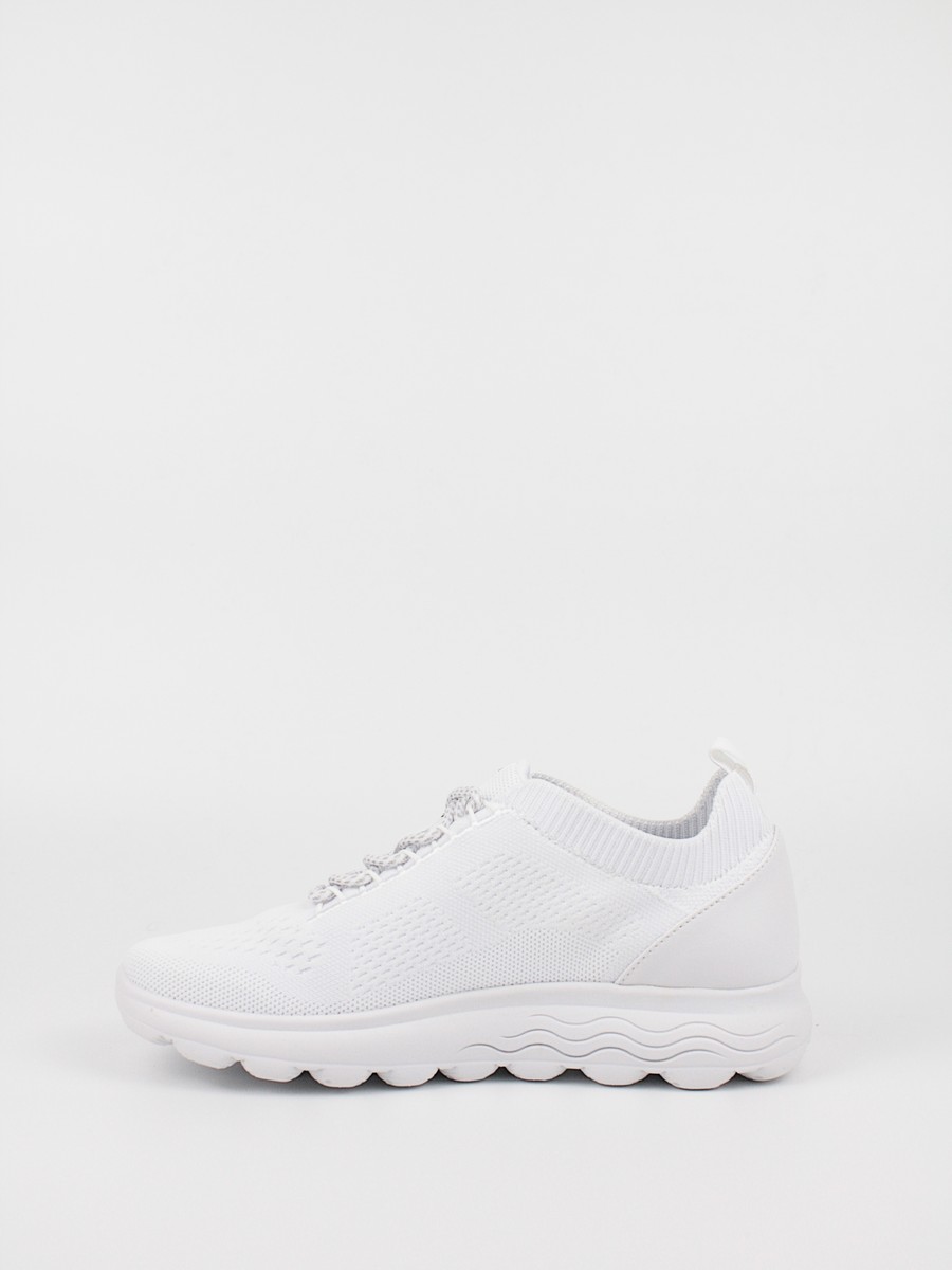 Women's Sneaker Geox Spherica D15NUA White Fabric