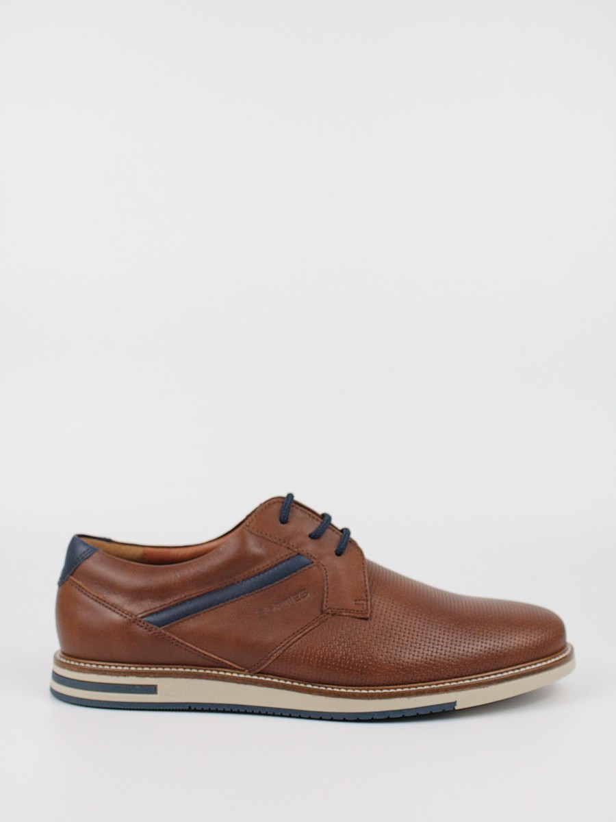 Ανδρικο Oxford Softies 6201-6230/1228/1531 Ταμπά Δέρμα