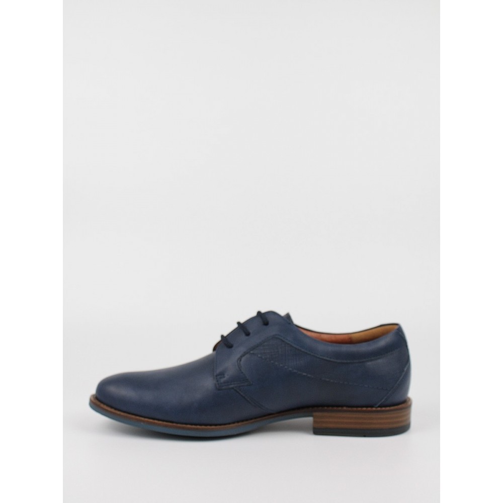 Men Oxford Softies 6194-1531/8225 Blue Leather