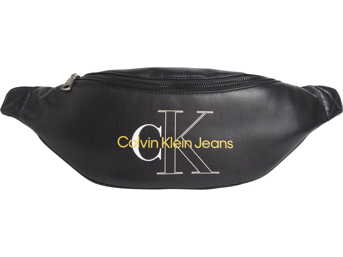 Ανδρικό Σακίδιο Μέσης Calvin klein Monogram Soft Waistbag K50K508865-BDS Μαύρο Συνθετικό