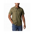 Men's Shirt Columbia Silver Ridge II Short Sleeve 1838885-398 Khaki Fabric