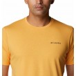 Men's Τ-Shirt Columbia Men's Sun Short Sleeve 1931163-880 Yellow Fabric