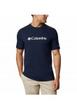 Men's Τ-Shirt Columbia Csc Basic Logo 1680053-467 Blue Fabric