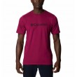 Men's Τ-Shirt Columbia Csc Basic Logo 1680053-467 Purple Fabric