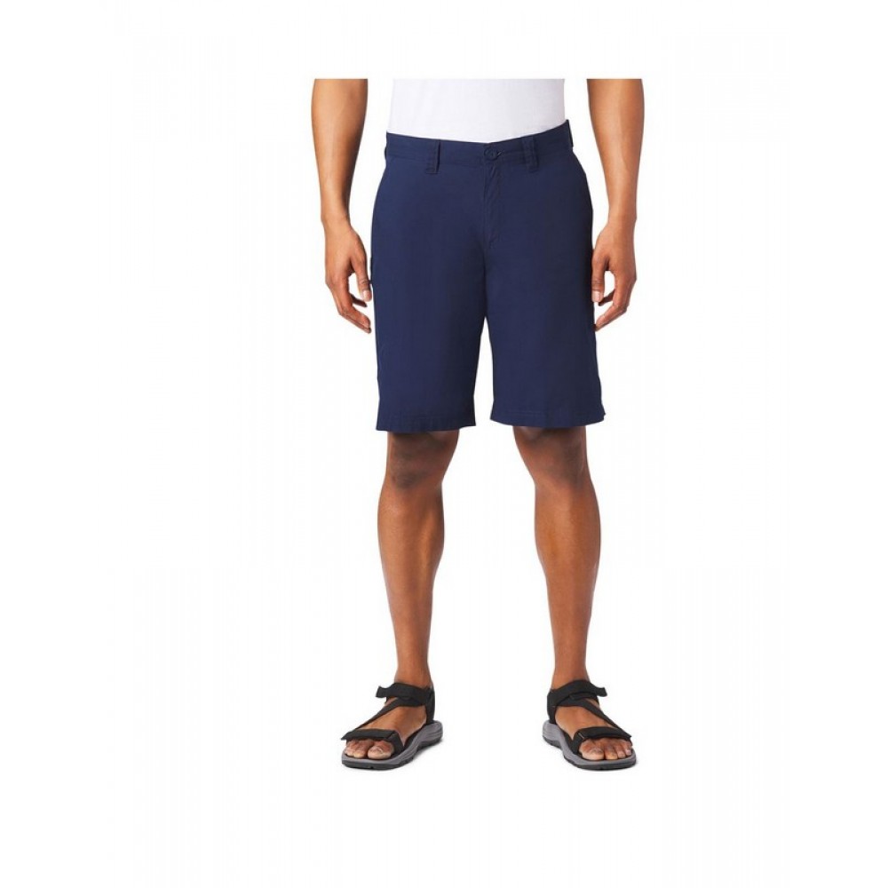 Men Shorts Columbia Washed Out Shorts AM4471-464 Blue Fabric