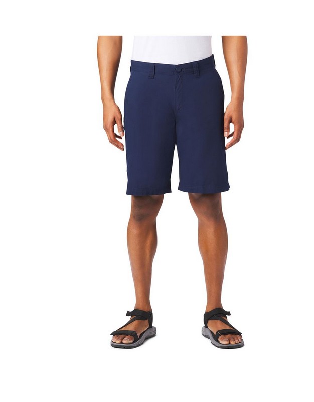 Men Shorts Columbia Washed Out Shorts AM4471-464 Blue Fabric