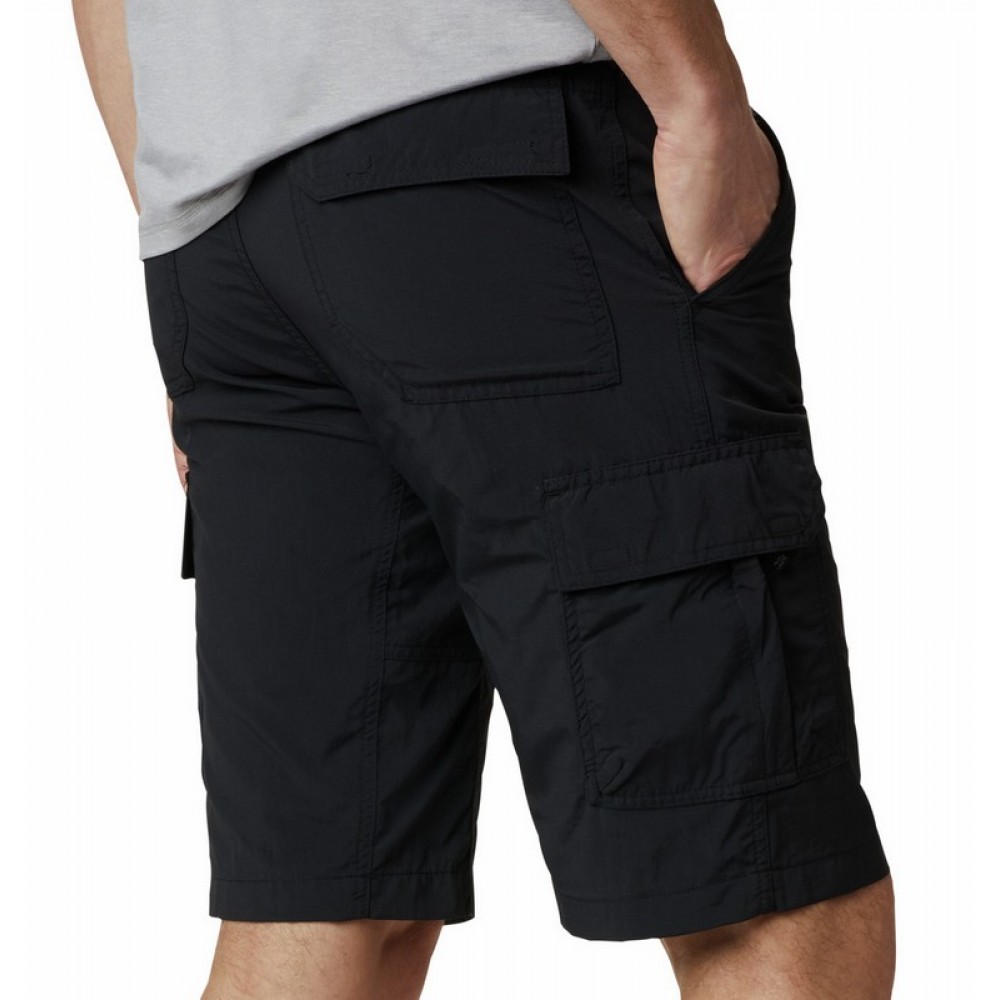 Ανδρική Βερμούδα Columbia Silver Ridge Cargo Shorts 1794921-010 Μαύρο Υφασμα