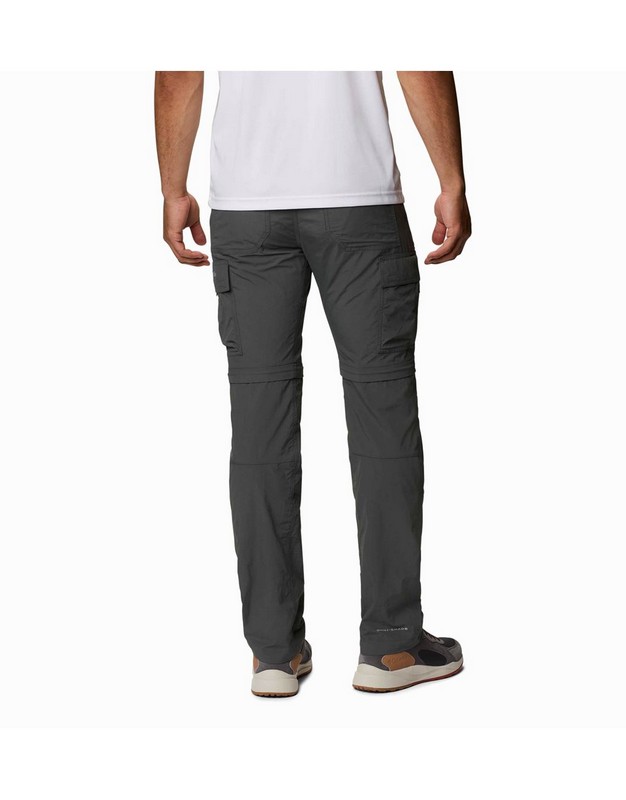 Ανδρικό Παντελόνι Columbia Silver Ridge II Convertible Pants 1794891-028 Γκρί Υφασμα