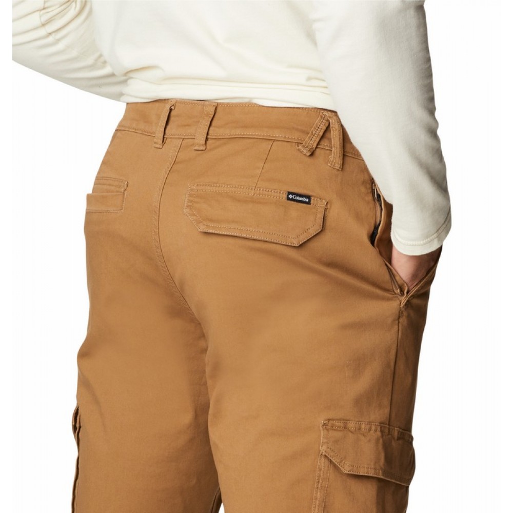 Men\'s Pants Columbia Pacific Ridge Cargo Pants 1954871-257 Brown Fabric