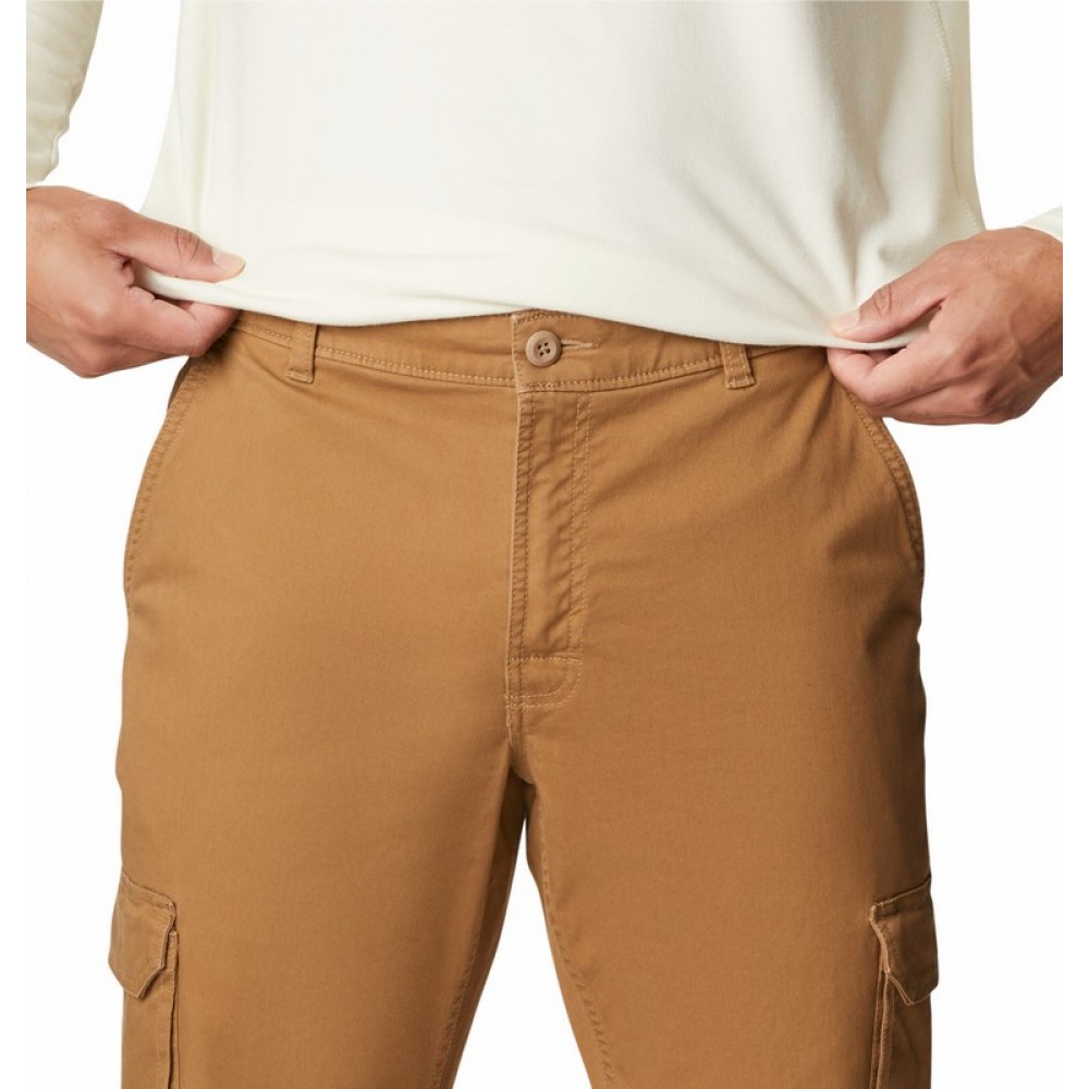 Men\'s Pants Columbia Pacific Ridge Cargo Pants 1954871-257 Brown Fabric