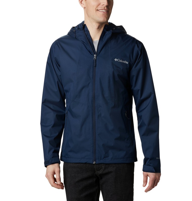 Men's Jacket Columbia Inner Limits II Jacket 1893991-465 Blue Fabric