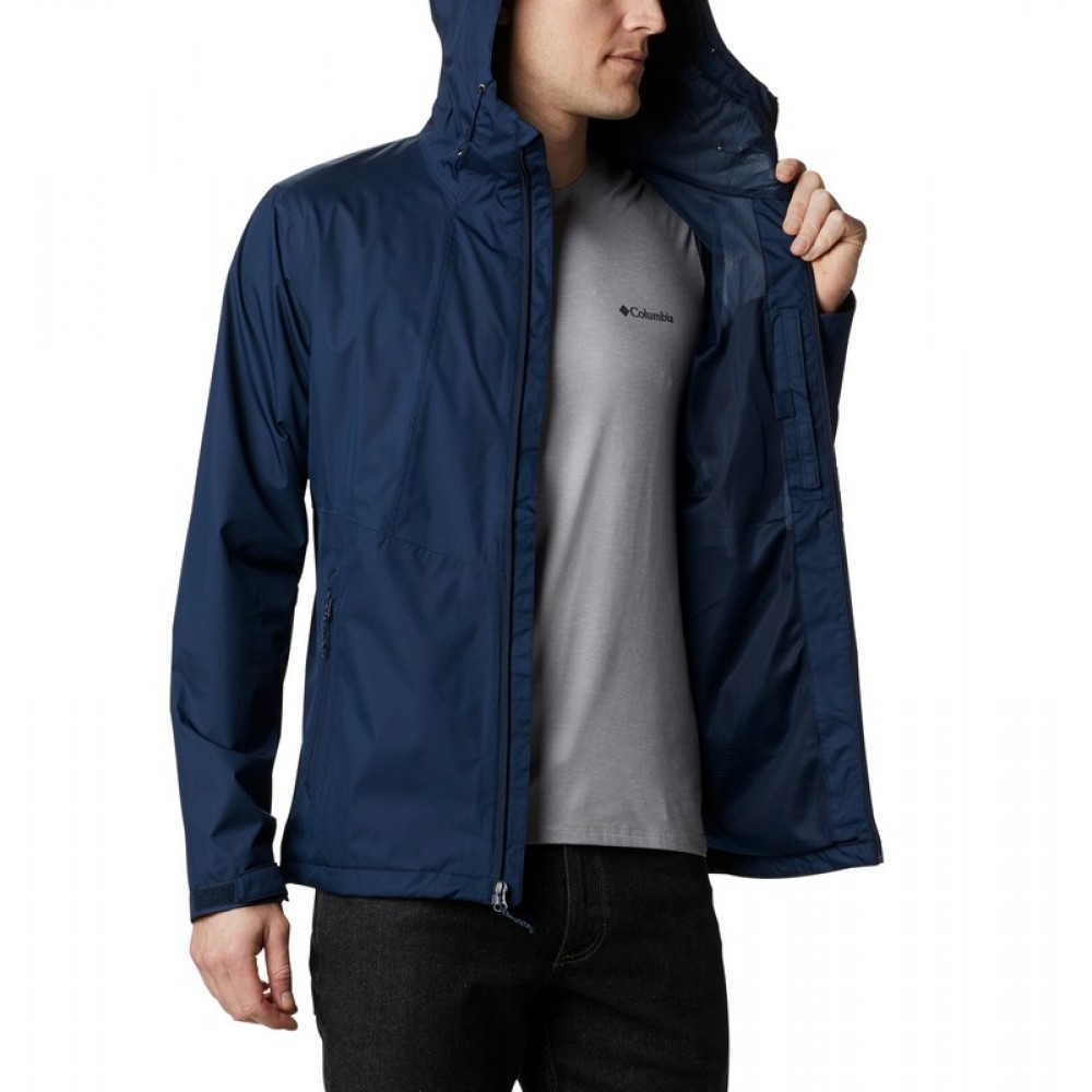 Ανδρικό Μπουφαν Columbia Inner Limits II Jacket 1893991-465 Μπλέ Υφασμα