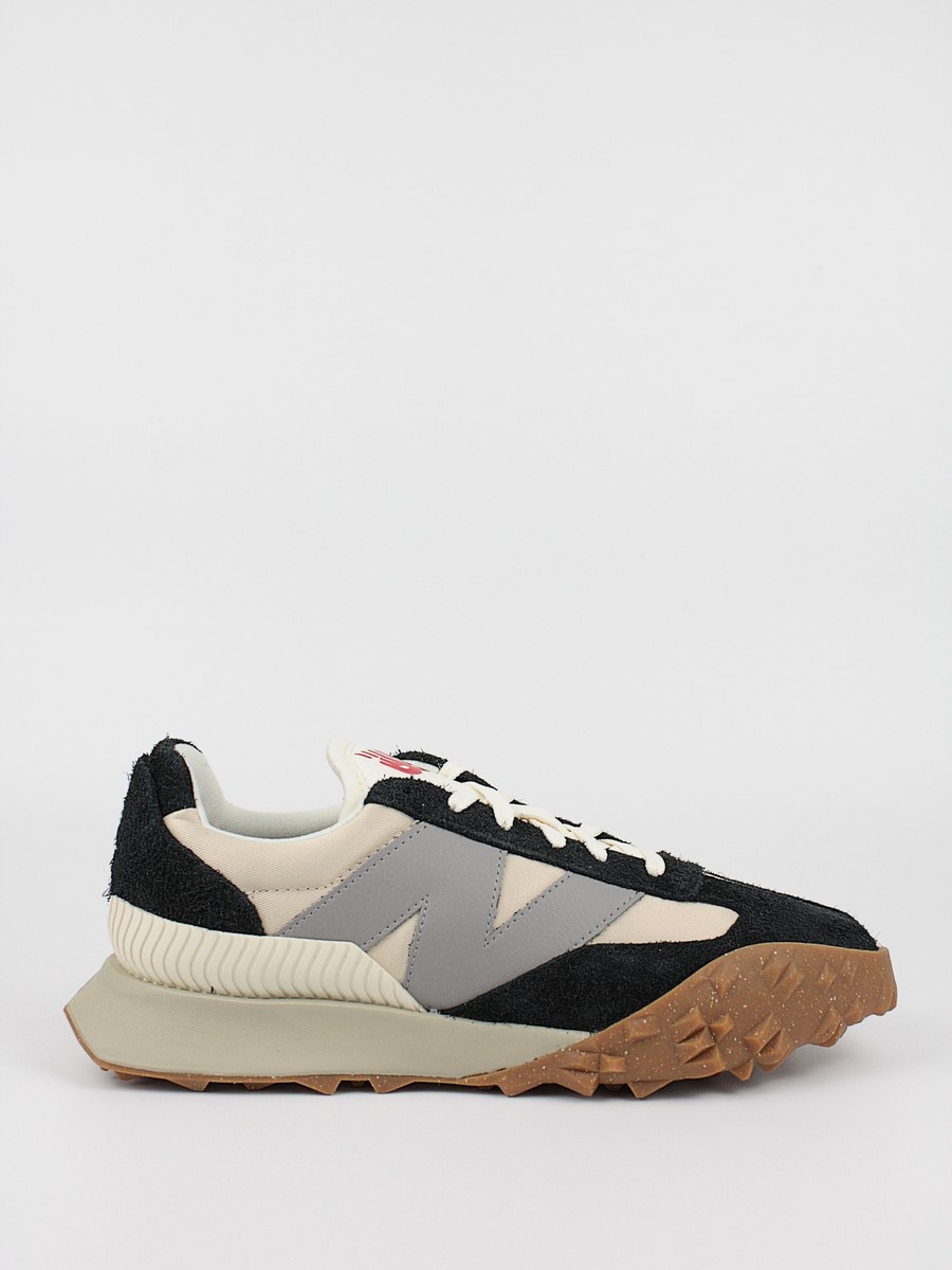 Men Sneaker New Balance UXC72EC Beige-Black Fabric-Leather