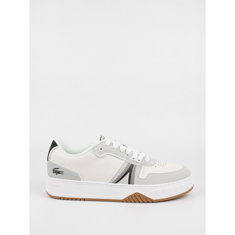 Ανδρικό Sneaker Lacoste L001 0722 2 SM 43SMA0075147 Ασπρο Δέρμα