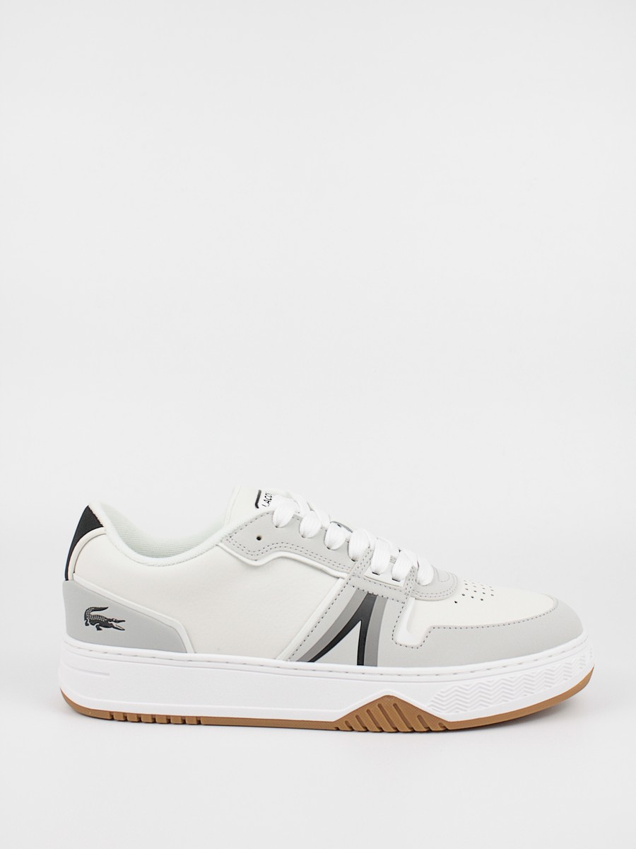 Ανδρικό Sneaker Lacoste L001 0722 2 SM 43SMA0075147 Ασπρο Δέρμα