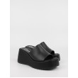 Women Platform Renato Garini O419A4024001 Black Synthetic