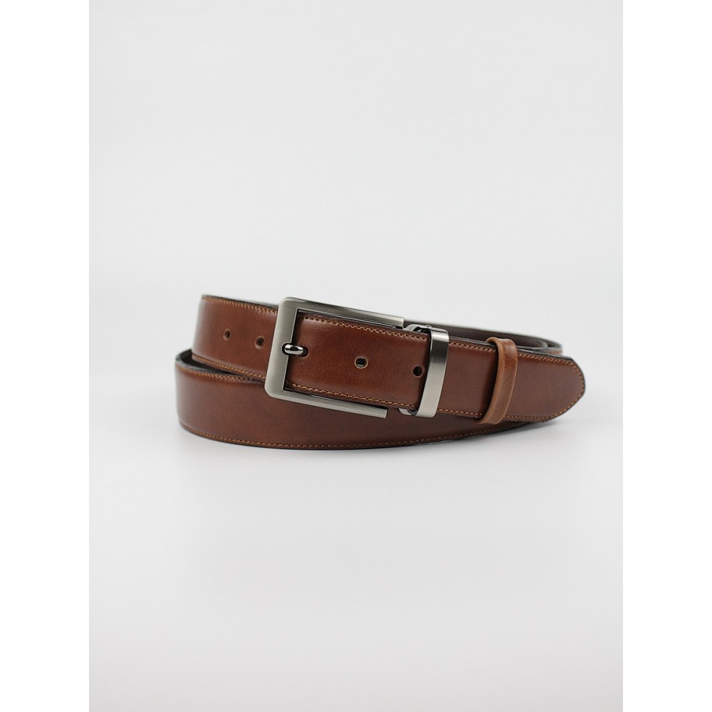 Men\'s Belt Bor 0401.12 Brown Leather