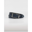 Men\'s Belt Bor 0401.12 Blue Leather