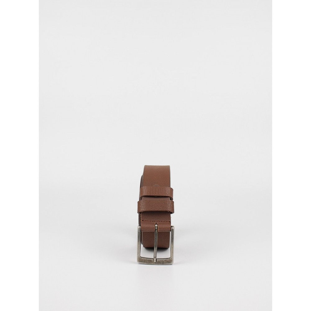 Men\'s Belt Bor 0404,54 Brown Leather
