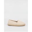 Γυναικεία Εσπντρίλια Calvin KLein Espadrille W/HDW Canvas Mono HW0HW00888-0LD Μπέζ Υφασμα