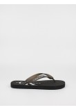 Women's Flip Flops Calvin KLein Flip Flop Monogram Tpu YW0YW00098-00X Black Synthetic