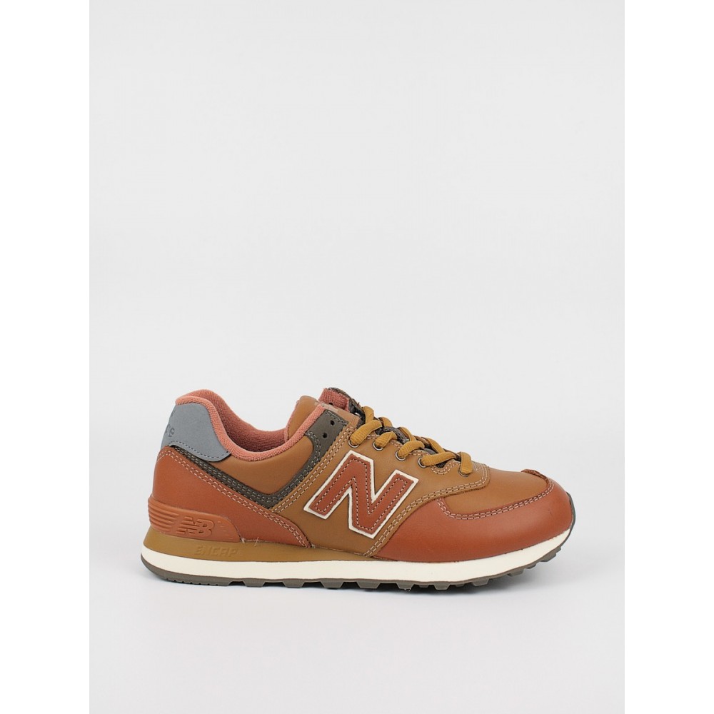 Men Sneaker New Balance WL574OMA Brown Leather