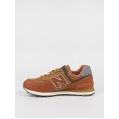 Men Sneaker New Balance WL574OMA Brown Leather