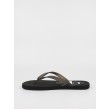 Women\'s Beach Sandal Calvin KLein Beach Sandal Monogram Tpu YM0YM0055-00X Black Synthetic