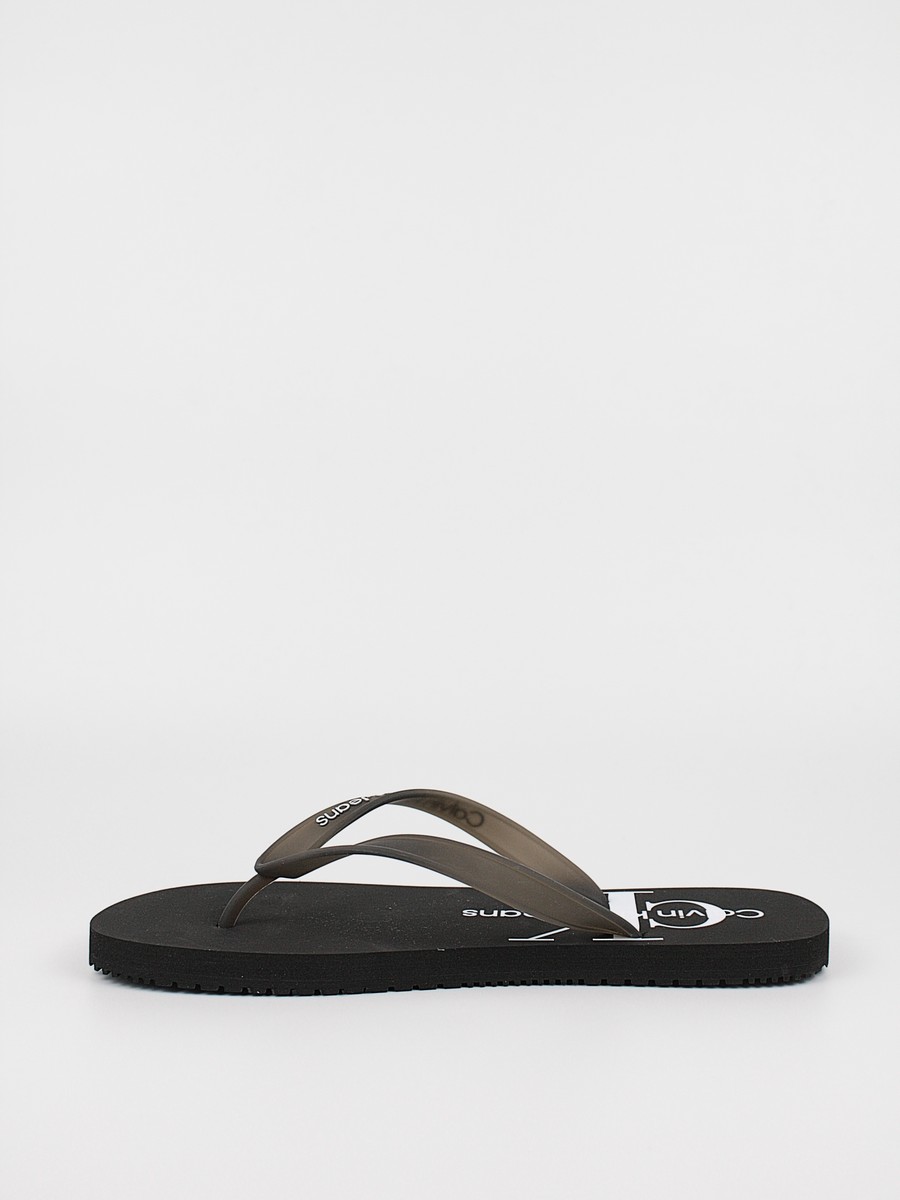 Ανδρική Σαγιονάρα Calvin KLein Beach Sandal Monogram Tpu YM0YM0055-00X Μαύρο Συνθετικό