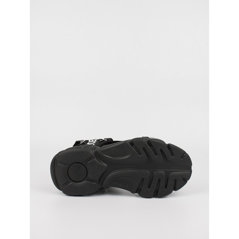 Women\'s Sandal Buffalo Cld Tec BUF1602068 Black Synthetic