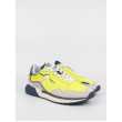 Men Sneaker Pepe Jeans London No 22 Spring Man PMS030833-031 Yellow Fabric-Leather