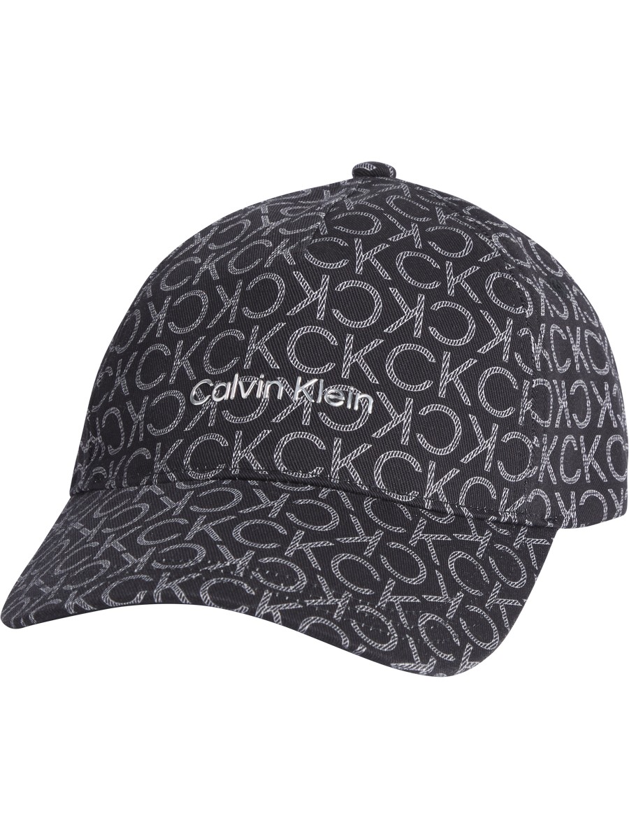 Hat Calvin klein Tpu Branding Bb Cap Mono K60K609154-0GJ Black Fabric