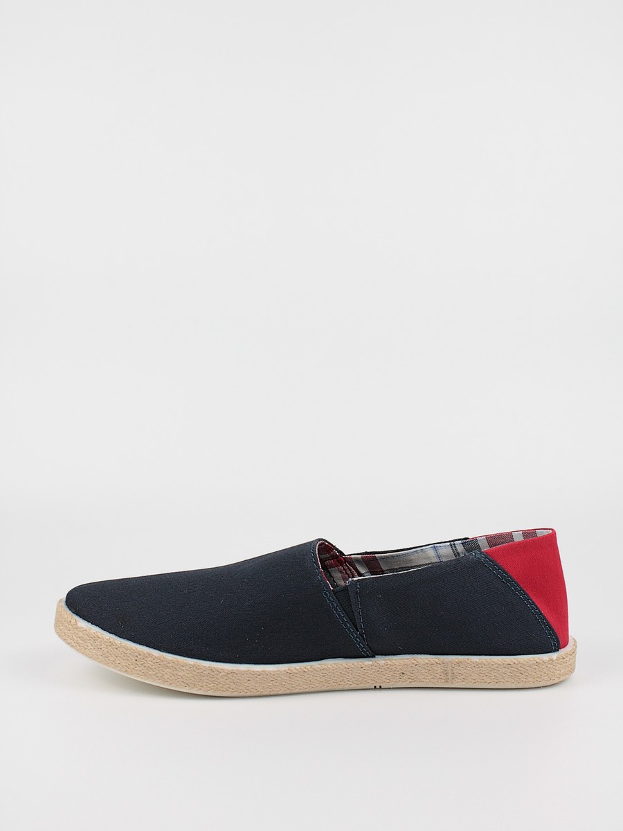 Ανδρική Εσπανδρίγια Tommy Hilfiger Easy Summer Slip On FM0FM00569-403 Μπλε Υφασμα