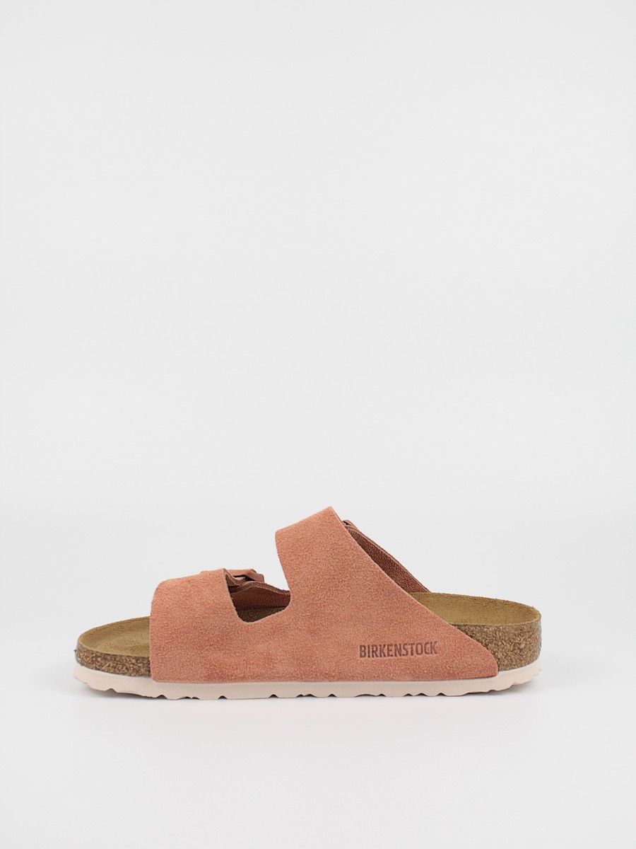 Γυναικεία Σανδάλια Birkenstock Arizona Bs 1022513 Ρόζ Καστόρι