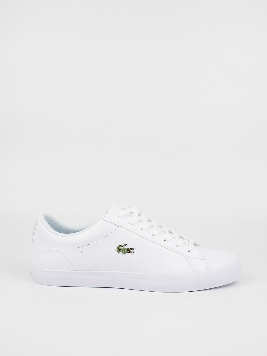 Ανδρικό Sneaker Lacoste Lerond Bl21 Cma 41CMA001721G Ασπρο Δέρμα