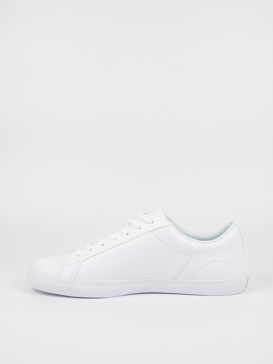 Ανδρικό Sneaker Lacoste Lerond Bl21 Cma 41CMA001721G Ασπρο Δέρμα