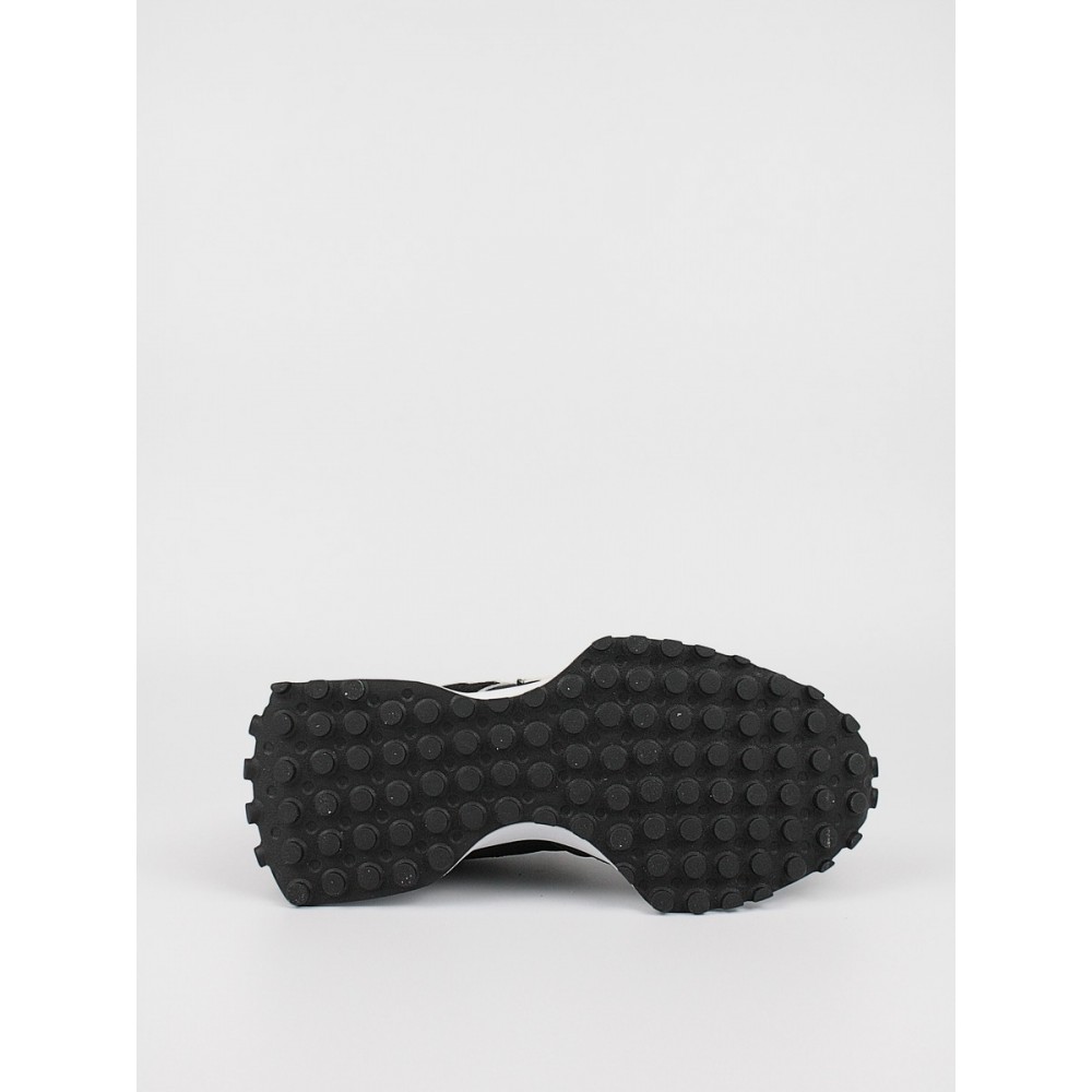 Women's Sneaker New Balance WS327SC Black Leather-Fabric
