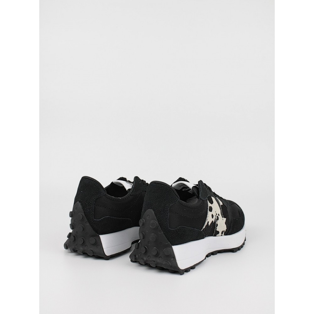 Γυναικείο Sneaker New Balance WS327SC Μαύρο Δέρμα-Υφασμα