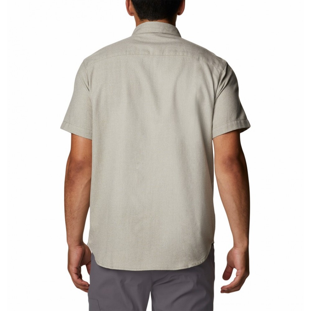 Men's Shirt Columbia Rapid Rivers 1990804-397 Khaki Fabric