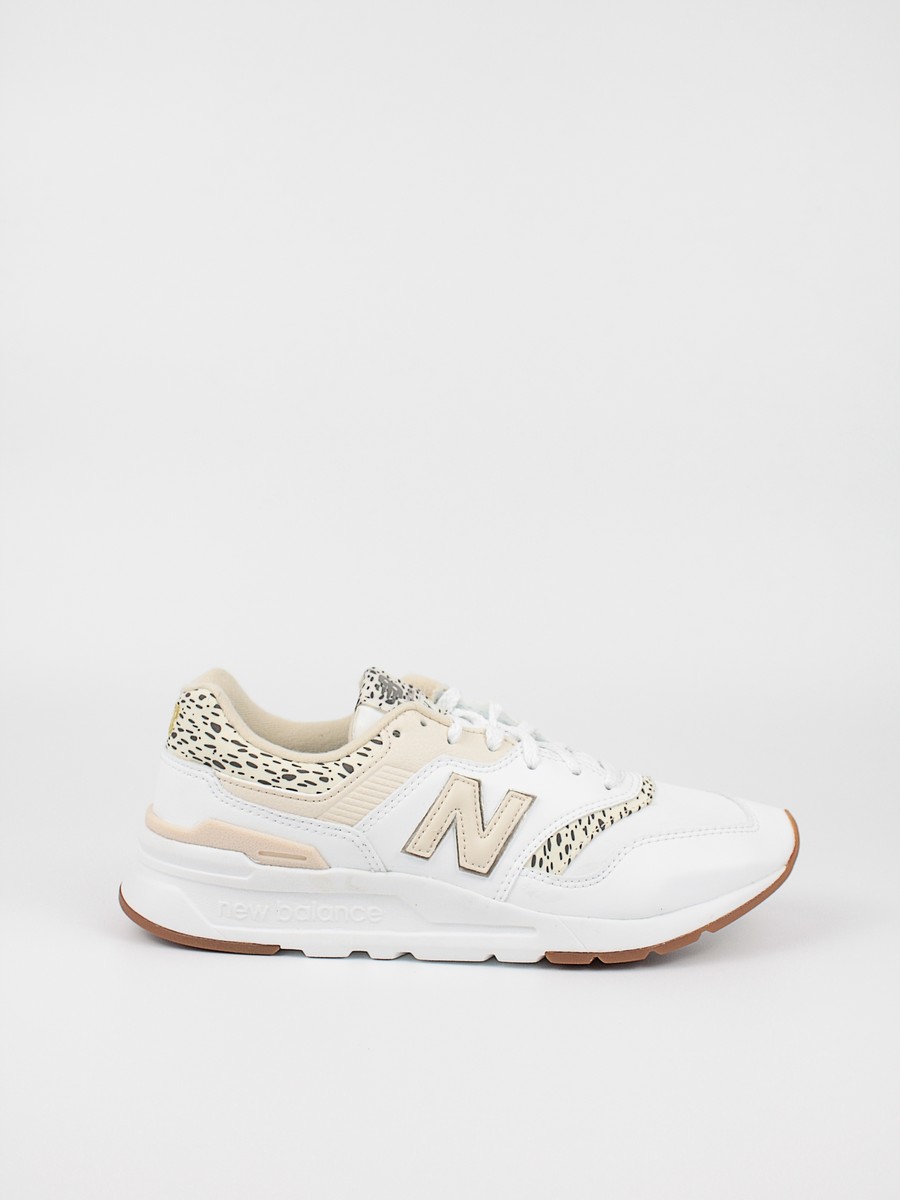 Women's Sneaker New Balance CW997HPI White Leather-Fabric