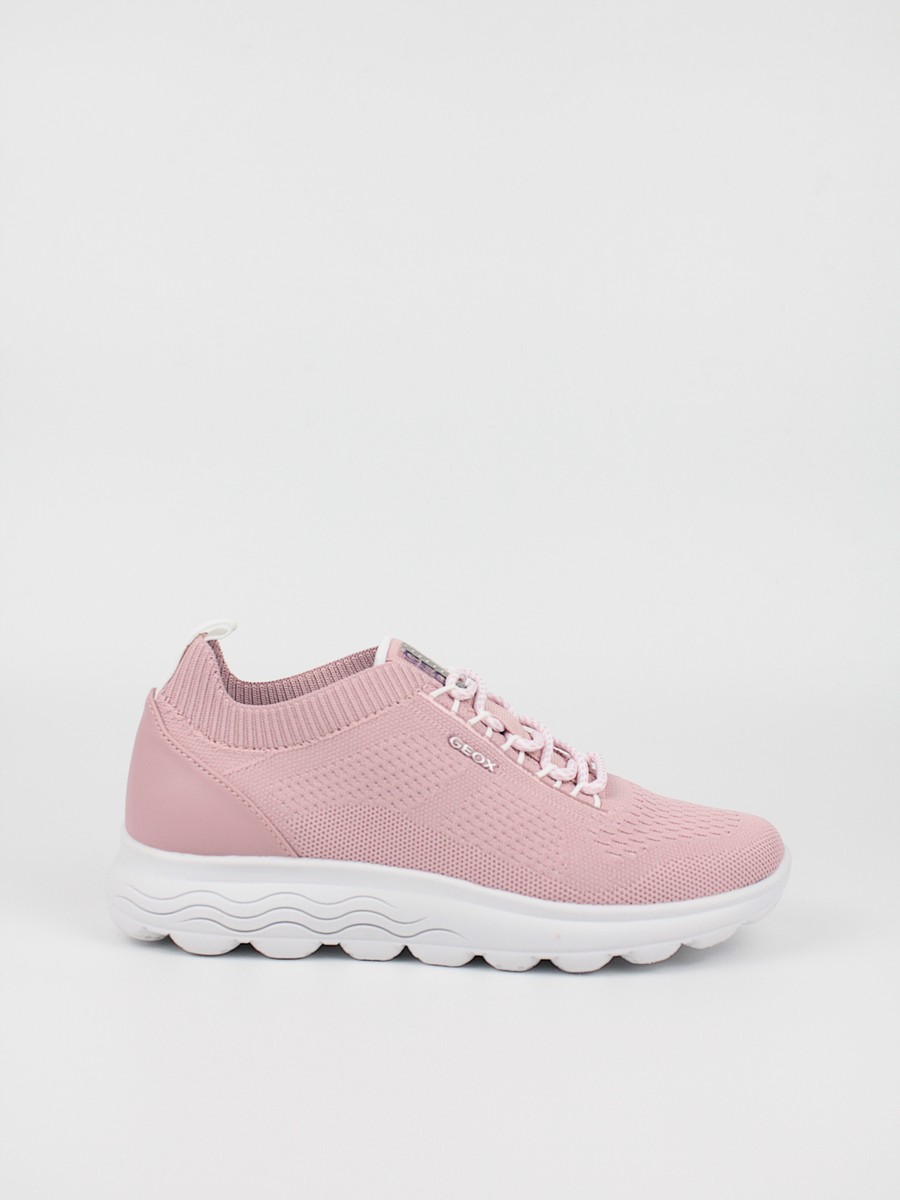 Women's Sneaker Geox Spherica D15NUA Pink Fabric
